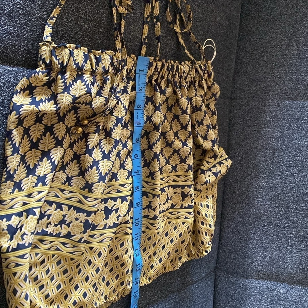 Elan Gold and Brown Resort Short Set of two size S - Picture 5 of 6